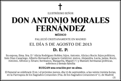 Antonio Morales Fernández